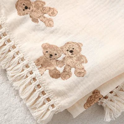 Couverture Bebe - BabyBlanket™ - Ours - Bébé Doux Calin