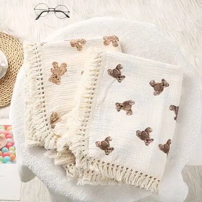 Couverture Bebe - BabyBlanket™ - Ours - Bébé Doux Calin