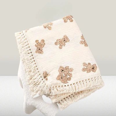 Couverture Bebe - BabyBlanket™ - Ours - Bébé Doux Calin