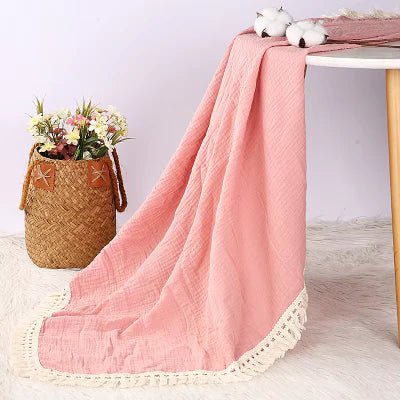 Couverture Bebe - BabyBlanket™ - Rose - Bébé Doux Calin