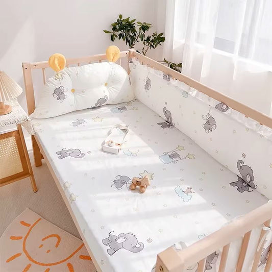 Linge de lit bebe - DouxSommeil™ - Éléphants - Bébé Doux Calin