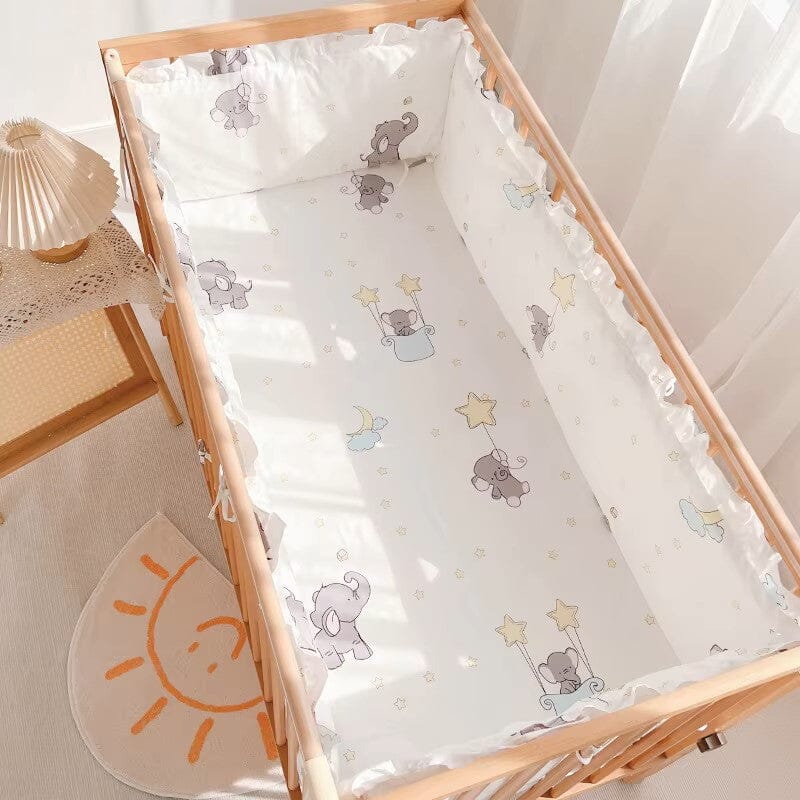 Linge de lit bebe - DouxSommeil™ - Éléphants - Bébé Doux Calin