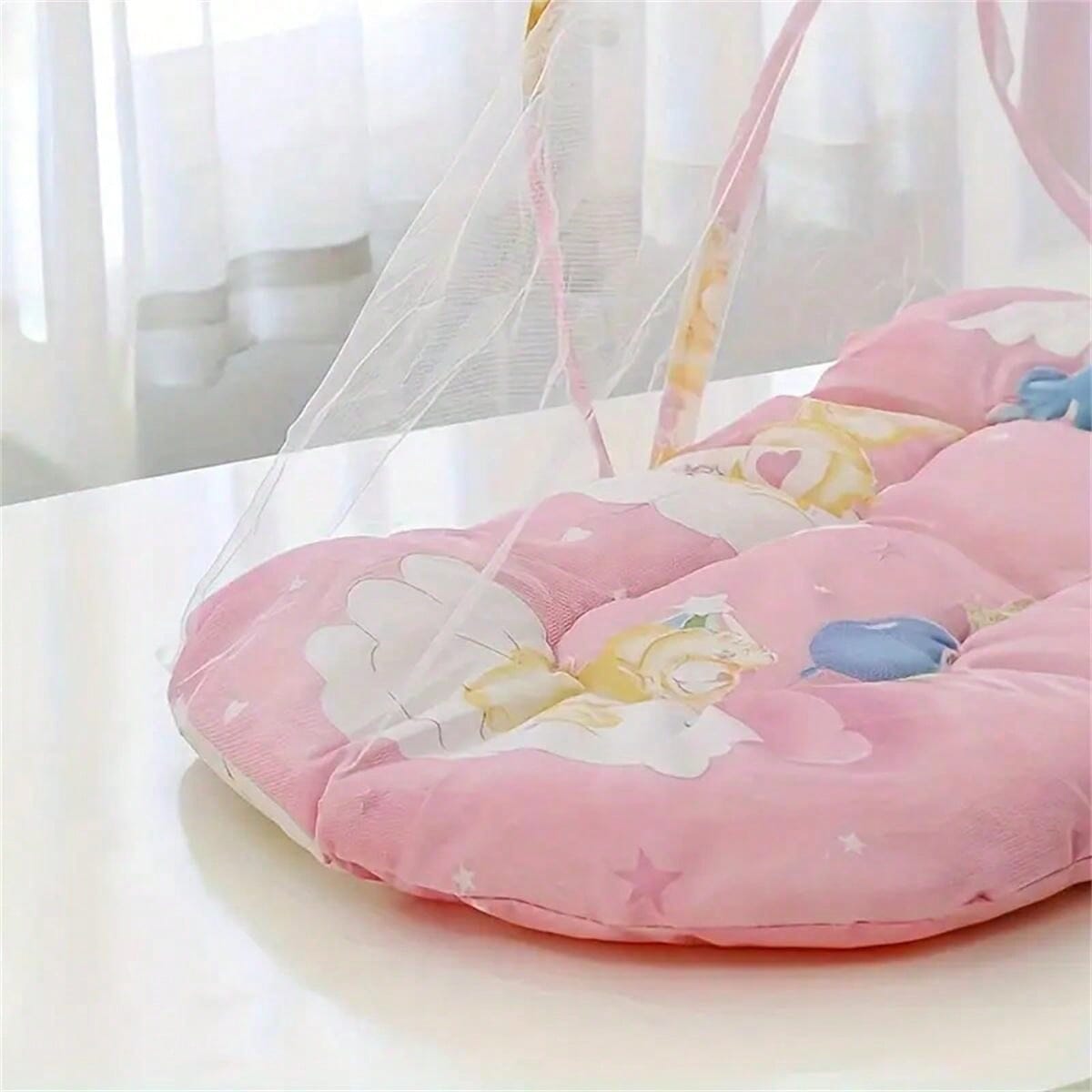 Moustiquaire Lit Bébé - SleepNest™ - Rose - Bébé Doux Calin